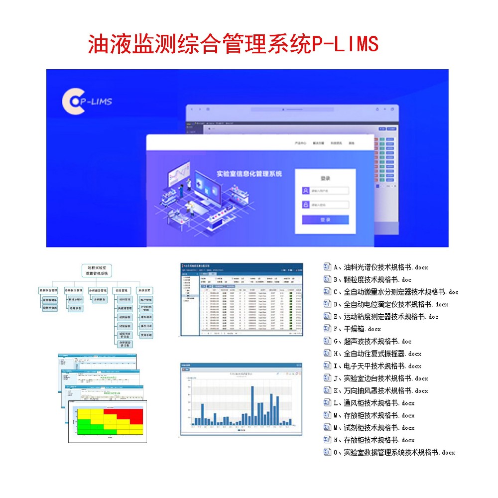 P-LIMS 2.0油液監測管理系統